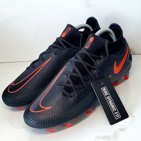 Nike Phantom GT Elite DF FG Black Chile Red Soccer main image 6